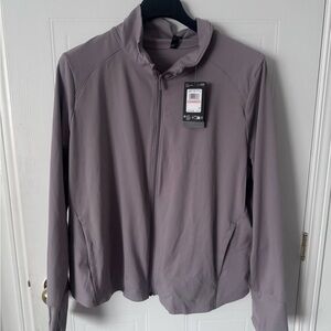 Under Armour Taupe Zip-Up Jacket New 2X